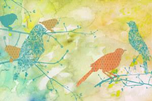Artist Jean Plout Debuts New Series, Birds On Watercolor
